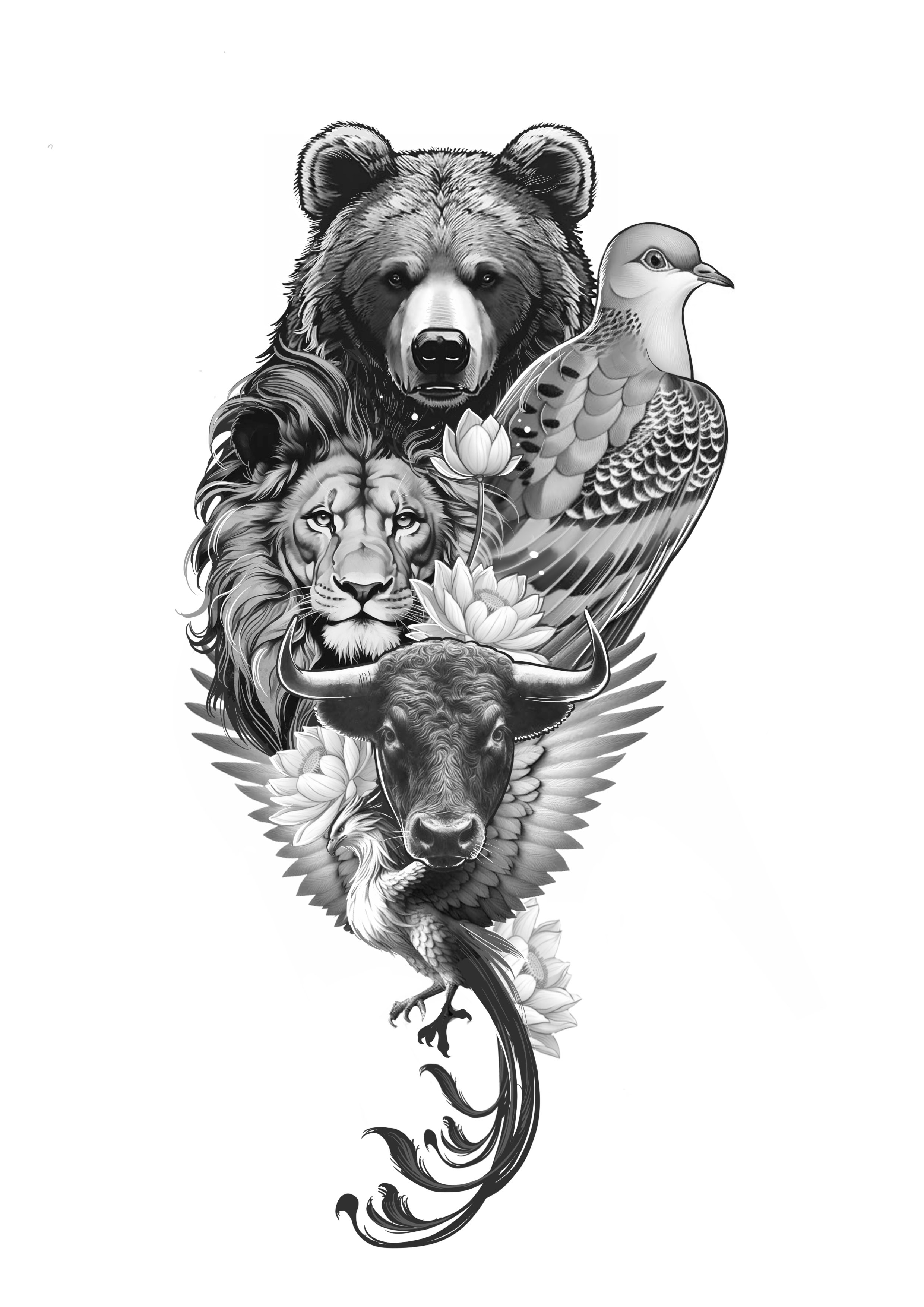 Tattoo Design by KwinArts for this project | Design #33792749