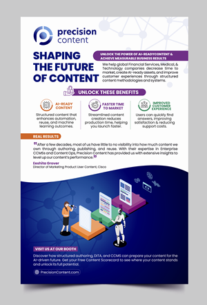 Flyer Design by Rajneesha for Precision Content Authoring Solutions | Design: #33782404
