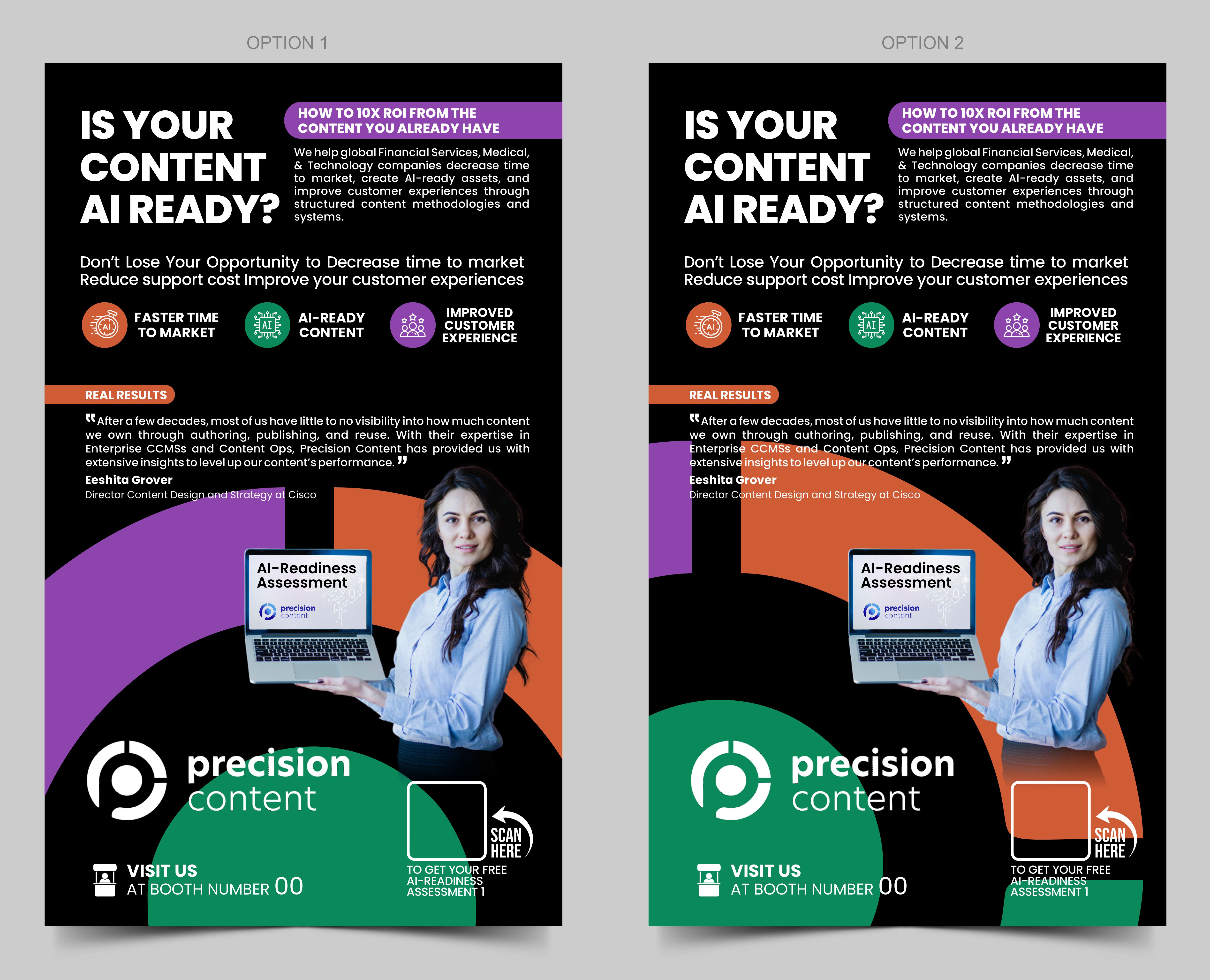 Diseño de Flyer por Rajneesha para Precision Content Authoring Solutions | Diseño #33796295