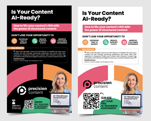 Flyer Design by Rajneesha for Precision Content Authoring Solutions | Design: #33817780