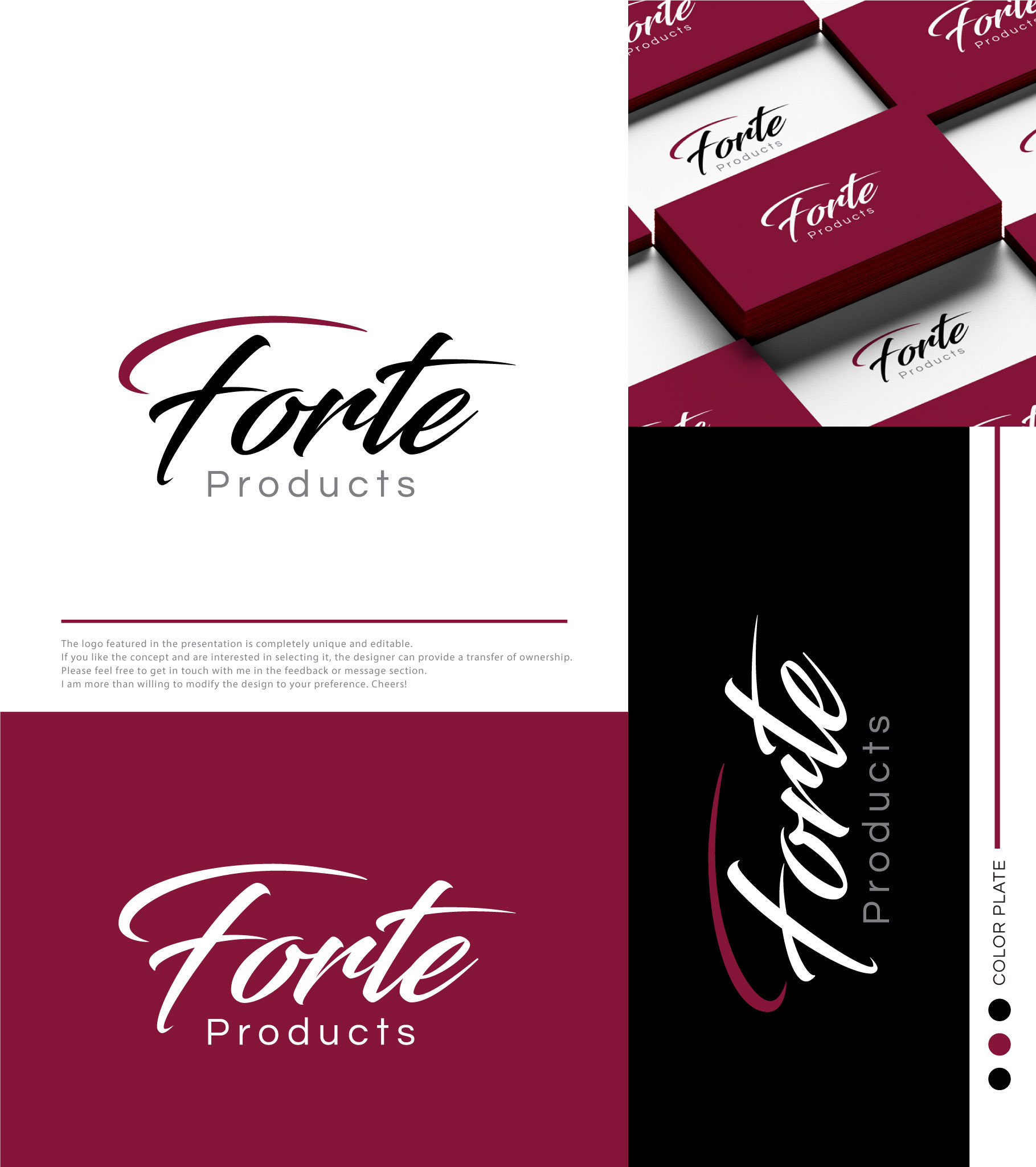 Logo-Design von Cliping_path für Forte Products | Design #33777718