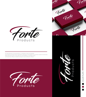 Logo-Design von Cliping_path für Forte Products | Design: #33777718