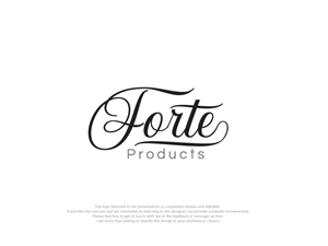 Logo-Design von Cliping_path für Forte Products | Design: #33777782