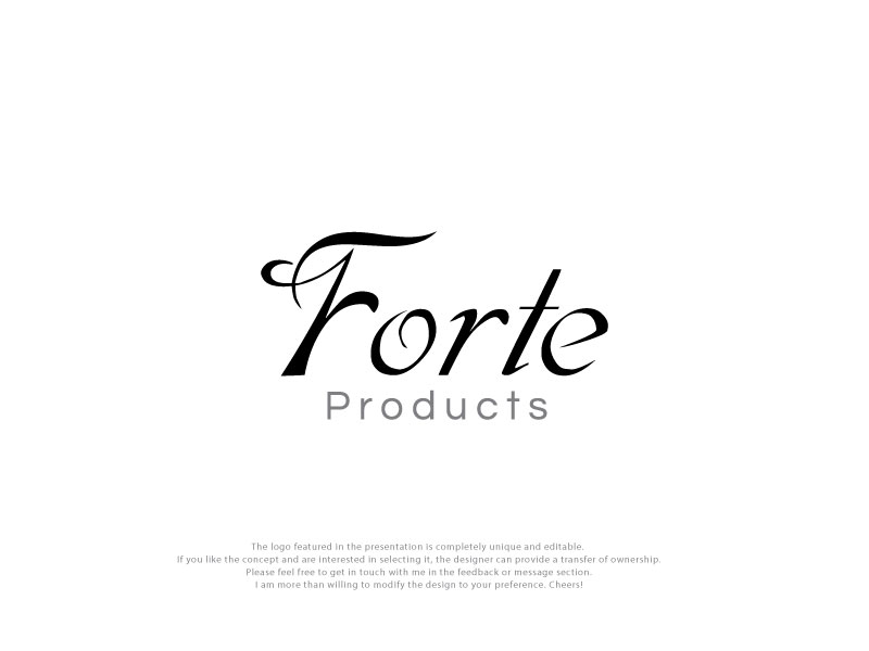 Diseño de Logo por Cliping_path para Forte Products | Diseño #33777784