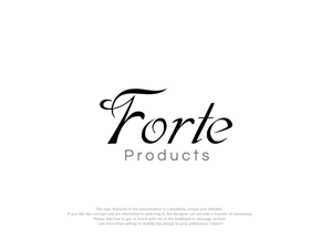 Logo-Design von Cliping_path für Forte Products | Design: #33777784