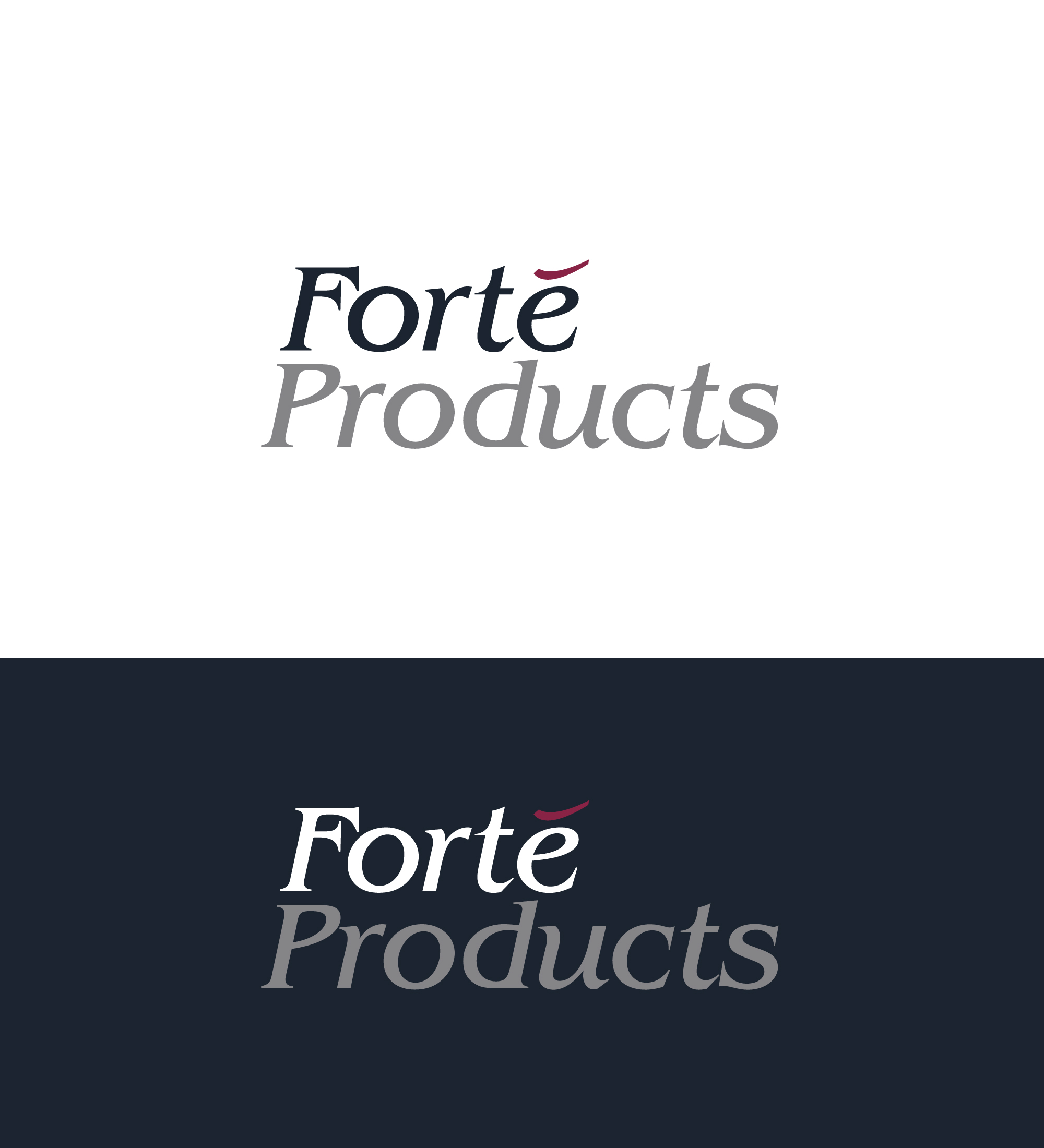 Logo-Design von RS_Design für Forte Products | Design #33778761