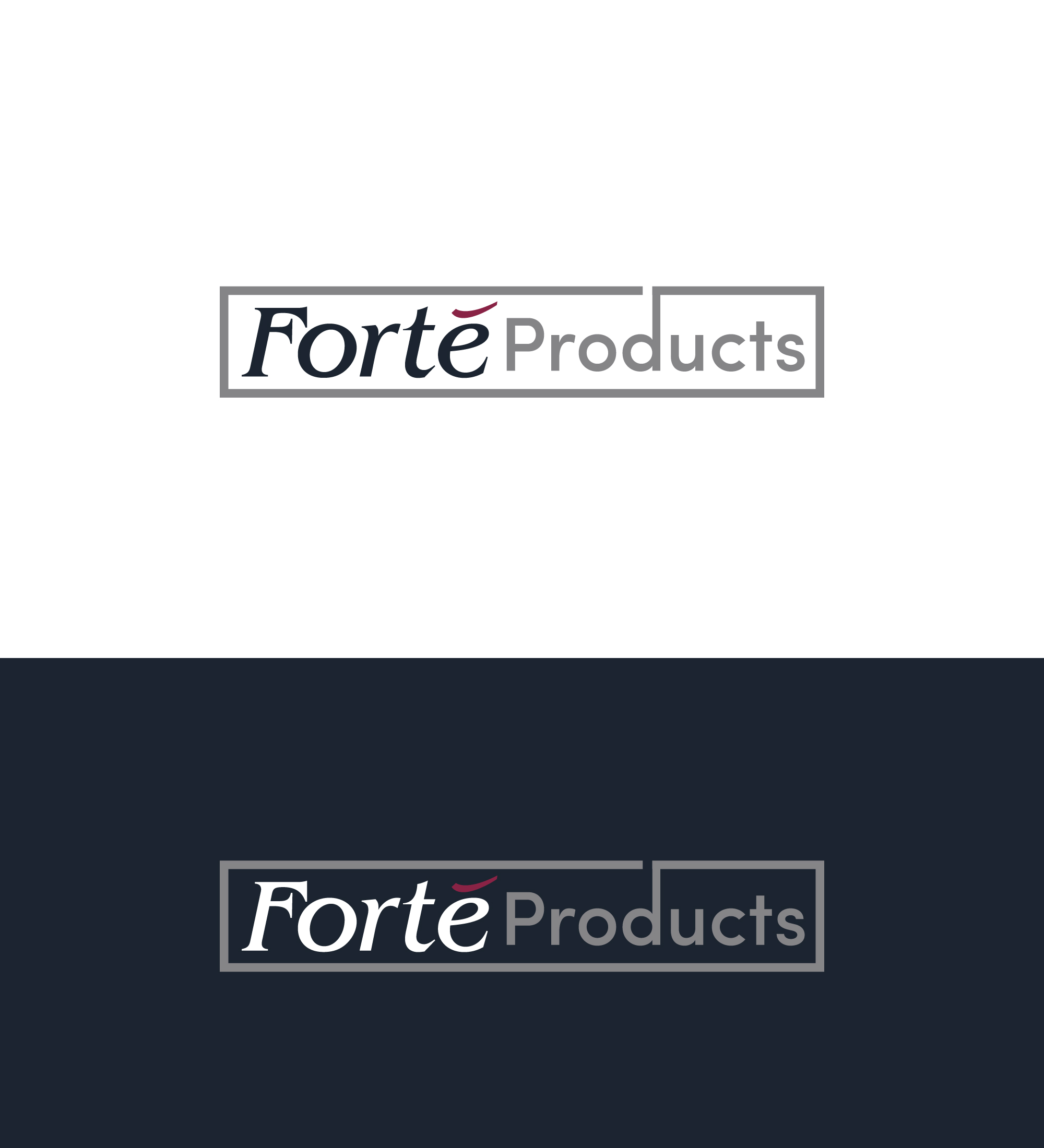 Logo Design by RS_Design for Forte Products | Design #33778762