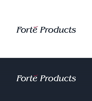 Logo Design by RS_Design for Forte Products | Design: #33800353