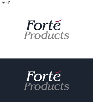 Logo Design by RS_Design for Forte Products | Design: #33800401
