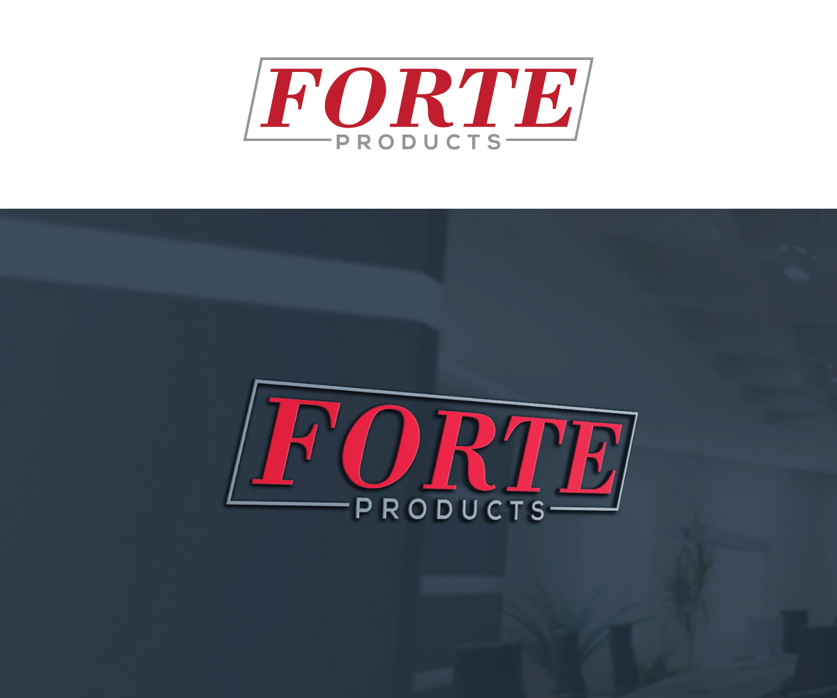Logo Design by Luckey yaari for Forte Products | Design #33782400