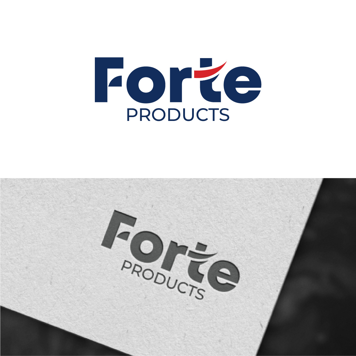 Logo Design by Loknath for Forte Products | Design #33779057
