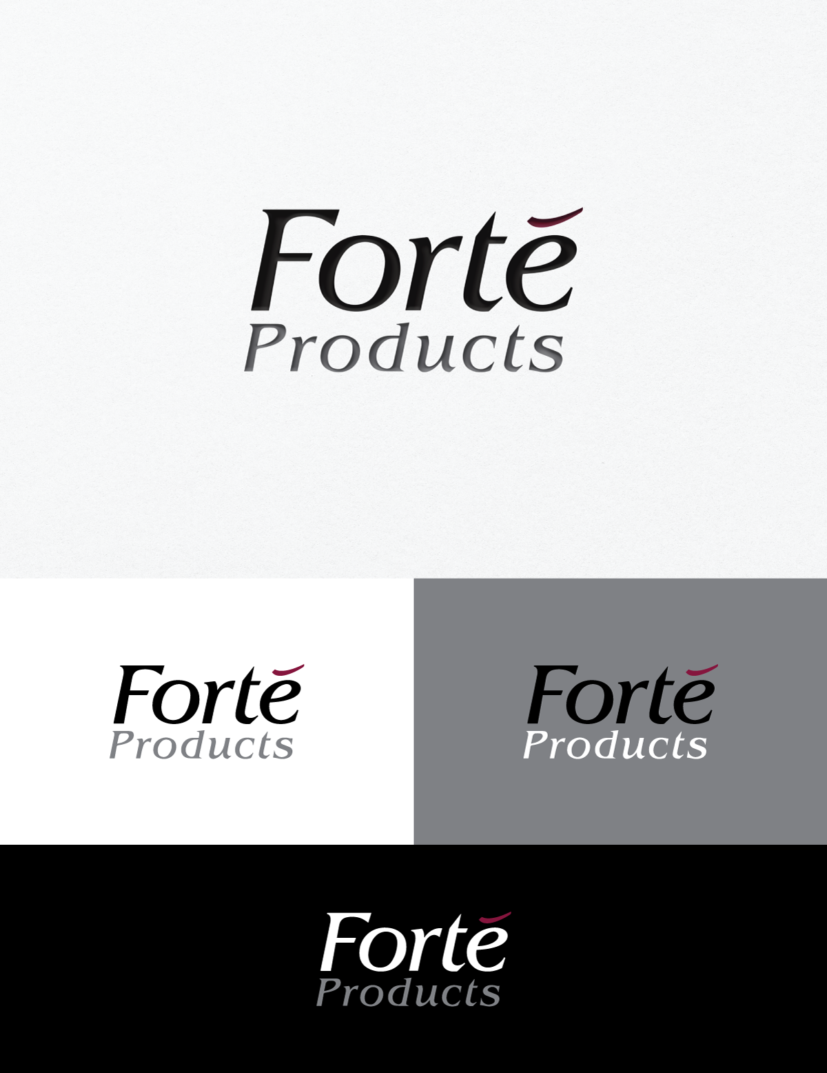 Logo-Design von Digi_Design555 für Forte Products | Design #33786948