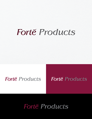 Design de Logo par Digi_Design555 pour Forte Products | Design : #33786949