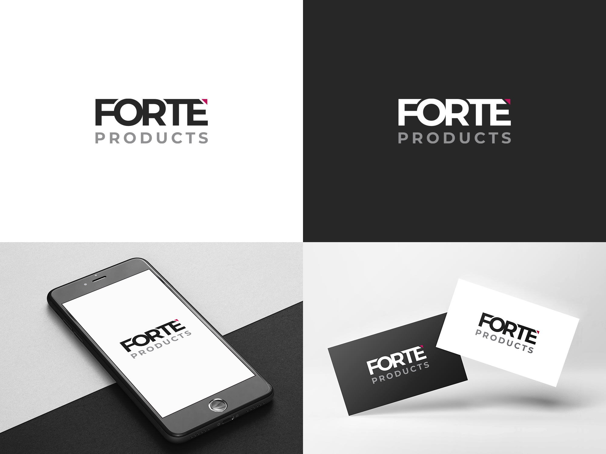Logo Design by COLOUR CREATIVE for Forte Products | Design #33804076