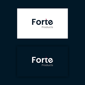 Logo Design by B.O_studio for Forte Products | Design: #33824780