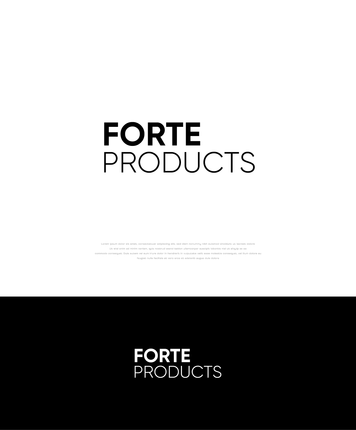 Logo-Design von apik. für Forte Products | Design #33779952