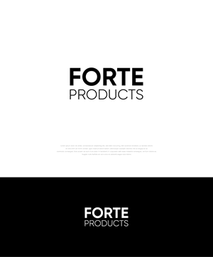 Logo Design by apik. for Forte Products | Design: #33779953