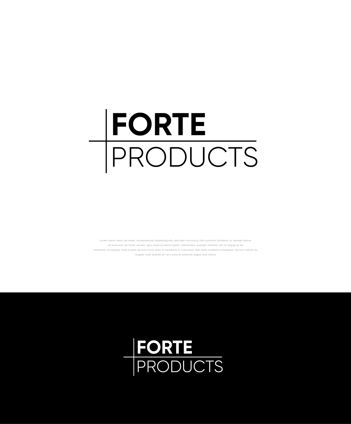 Logo-Design von apik. für Forte Products | Design #33779954
