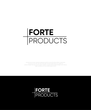 Logo Design by apik. for Forte Products | Design: #33779954