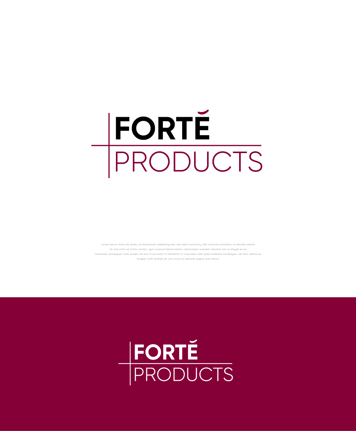 Logo Design by apik. for Forte Products | Design #33800416