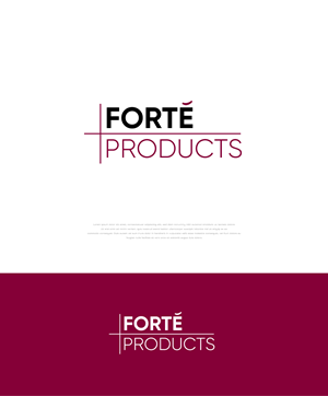 Design de Logo par apik. pour Forte Products | Design : #33800416