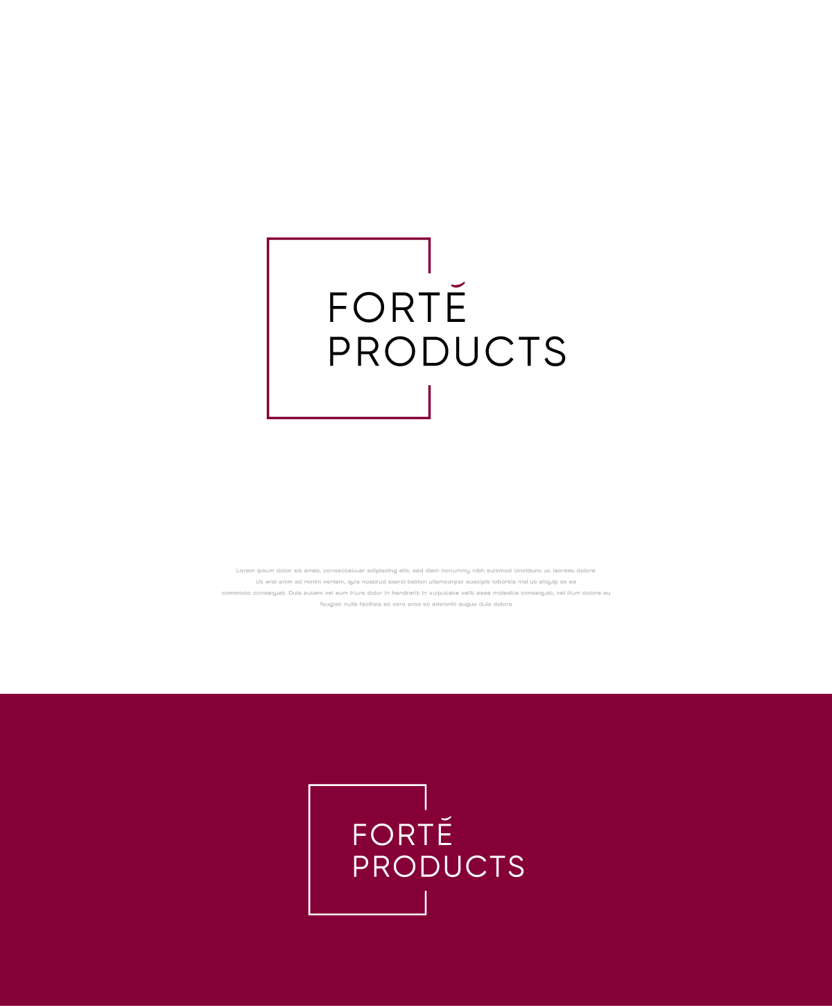 Logo-Design von apik. für Forte Products | Design #33800417