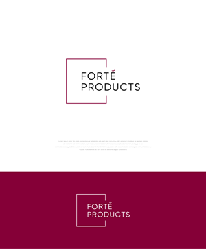 Design de Logo par apik. pour Forte Products | Design : #33800417