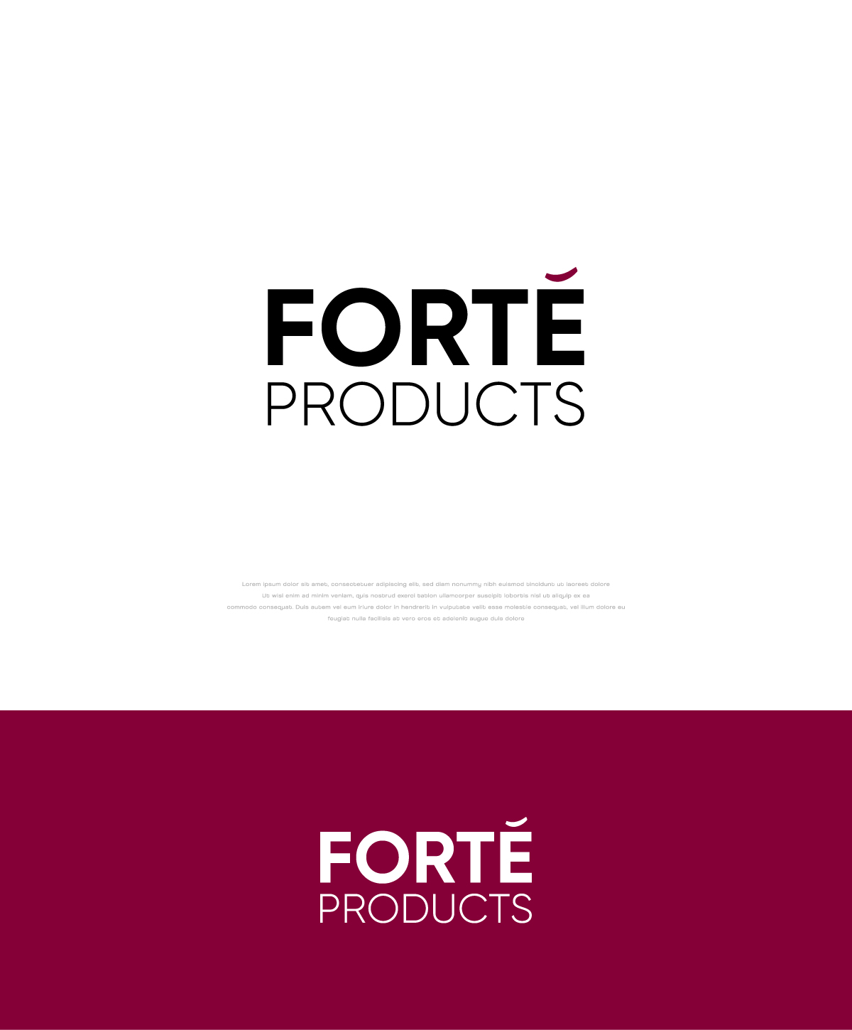 Logo Design by apik. for Forte Products | Design #33800418