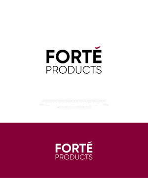 Logo Design by apik. for Forte Products | Design: #33800418