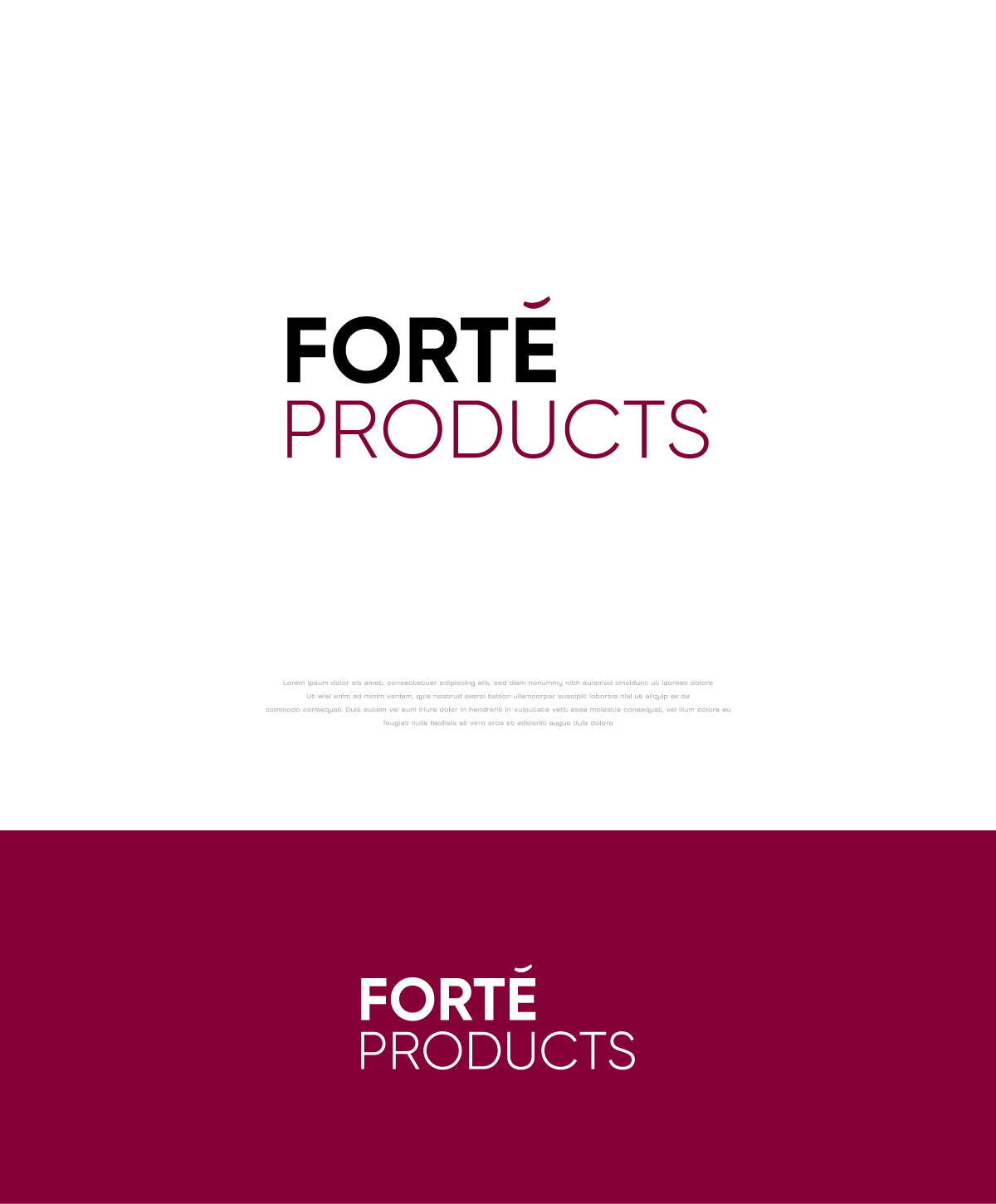 Logo-Design von apik. für Forte Products | Design #33800419