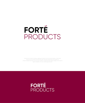 Design de Logo par apik. pour Forte Products | Design : #33800419