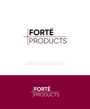 Logo Design by apik. for Forte Products | Design: #33800927