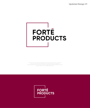 Logo Design by apik. for Forte Products | Design: #33863592