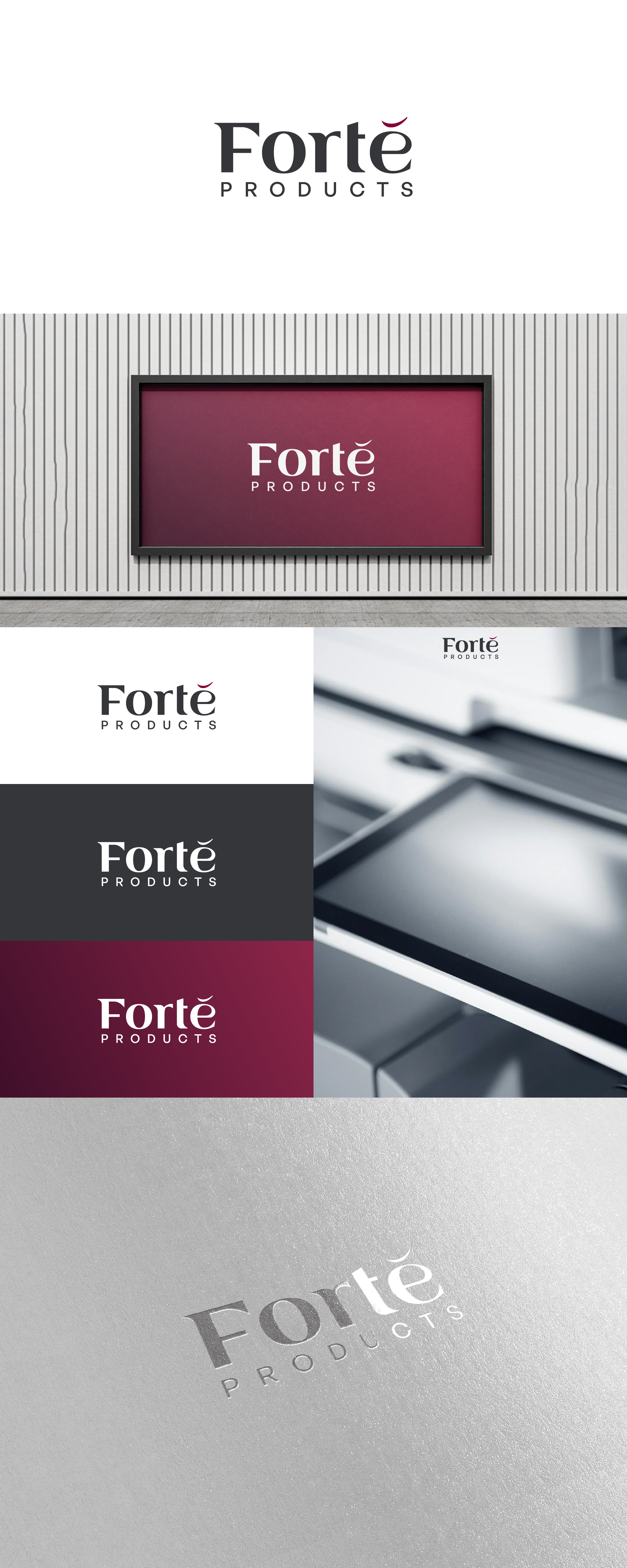 Logo Design by TenMa.Std for Forte Products | Design #33776614