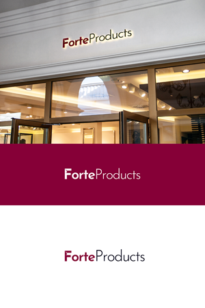 Logo-Design von Boril Std für Forte Products | Design: #33805132