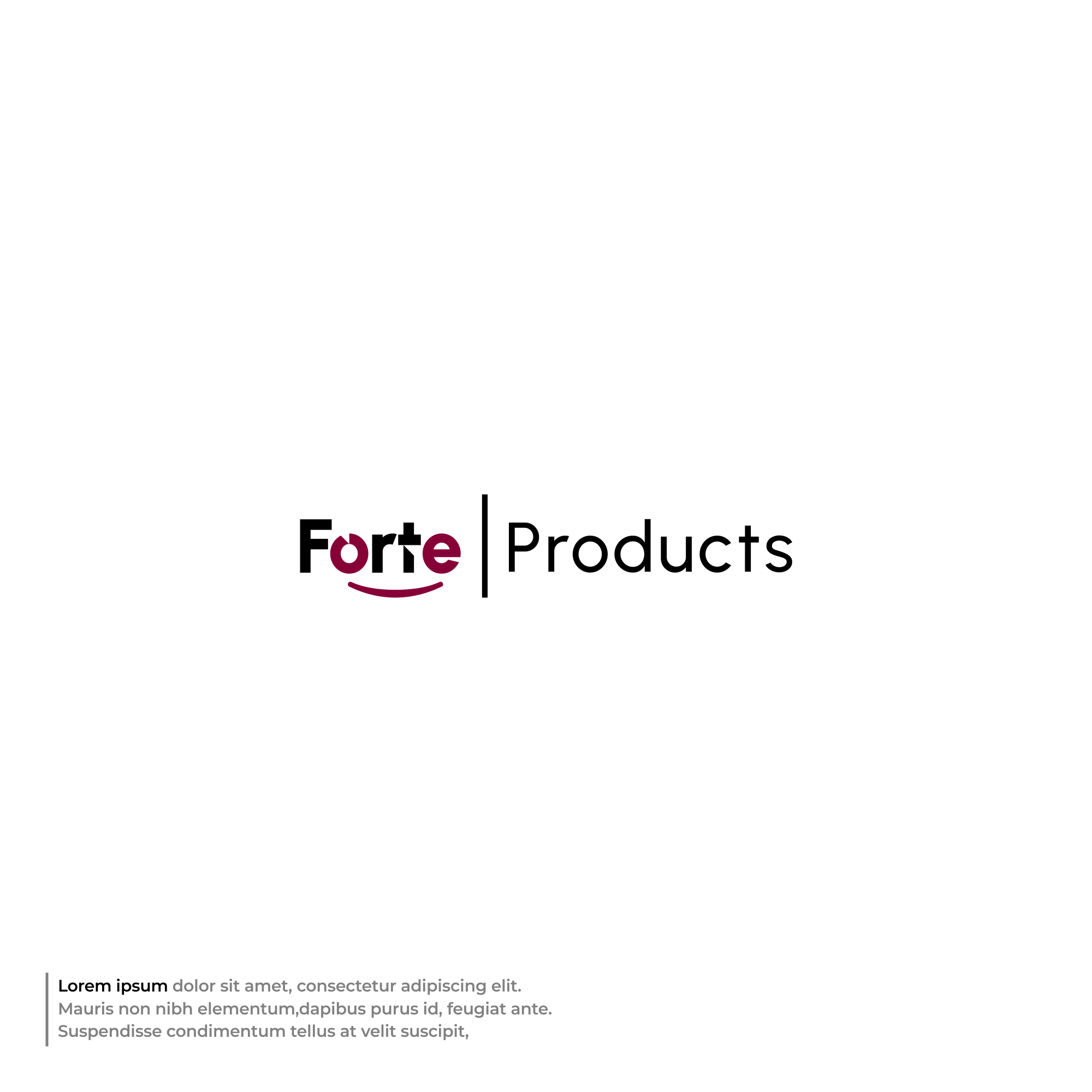 Diseño de Logo por Mantra™ para Forte Products | Diseño #33783446