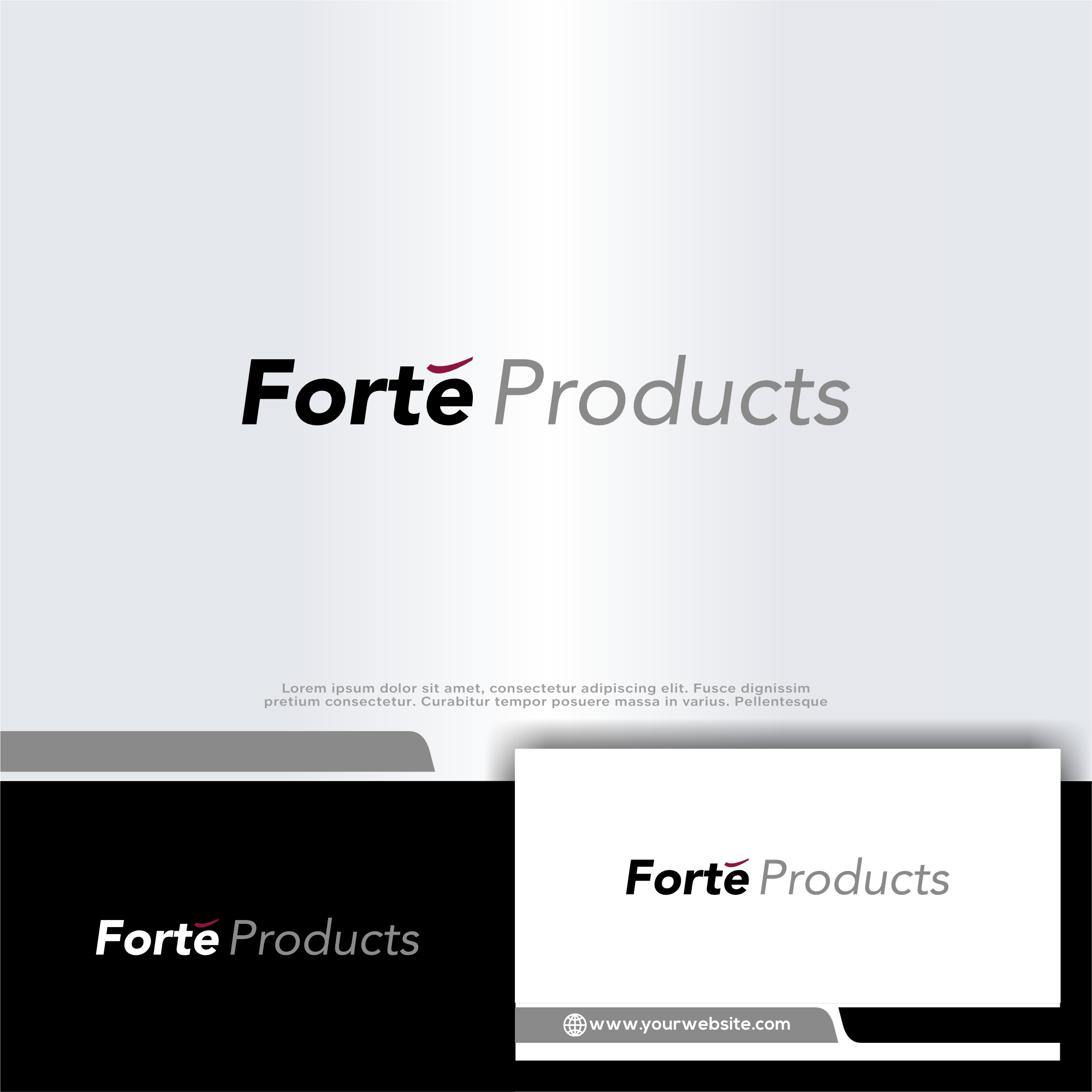 Logo Design by win it for Forte Products | Design #33795494