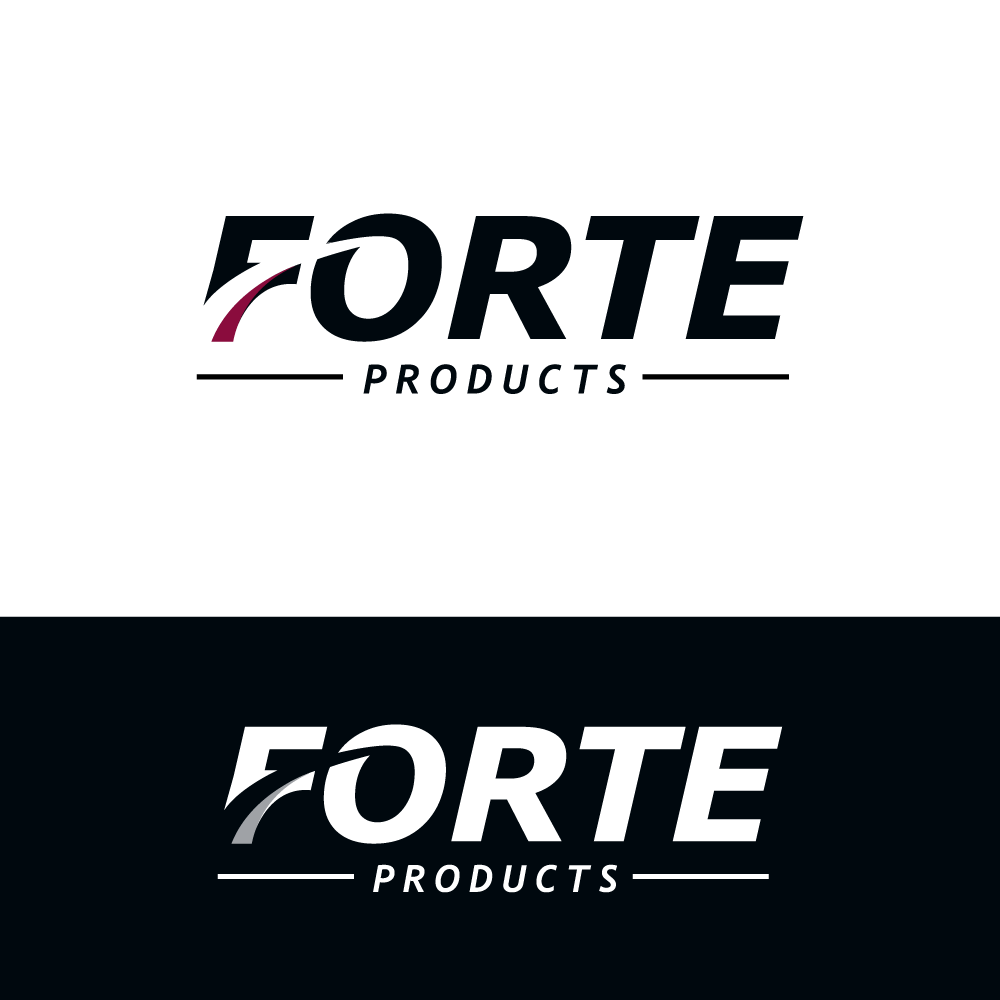Logo Design by H4R5Z for Forte Products | Design #33777756