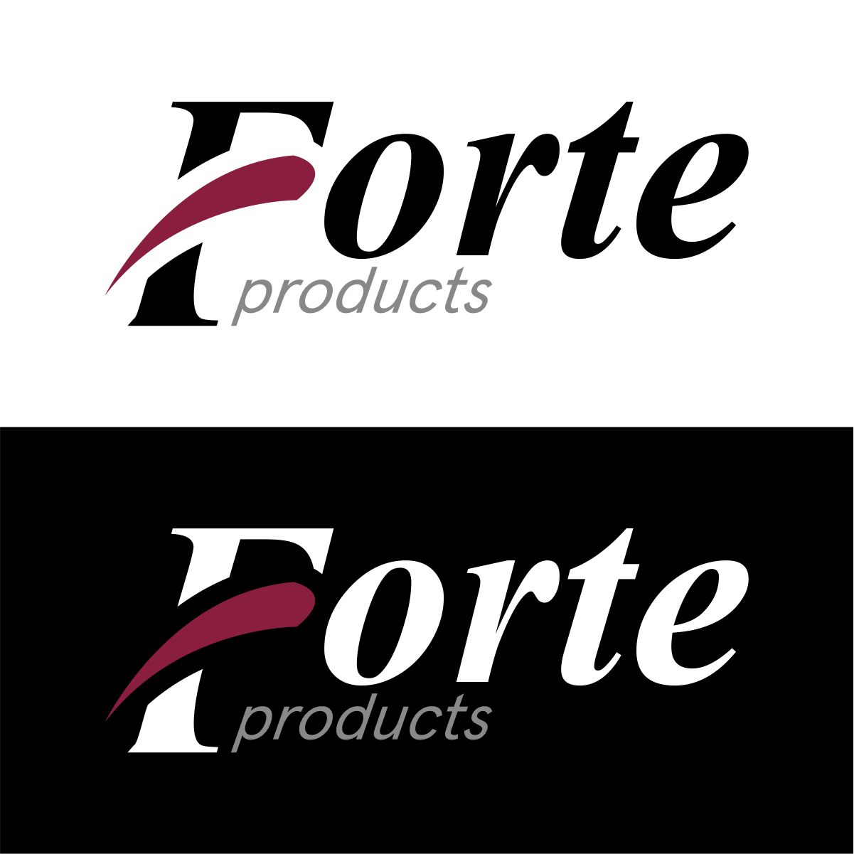 Logo-Design von creative.bugs für Forte Products | Design #33812812