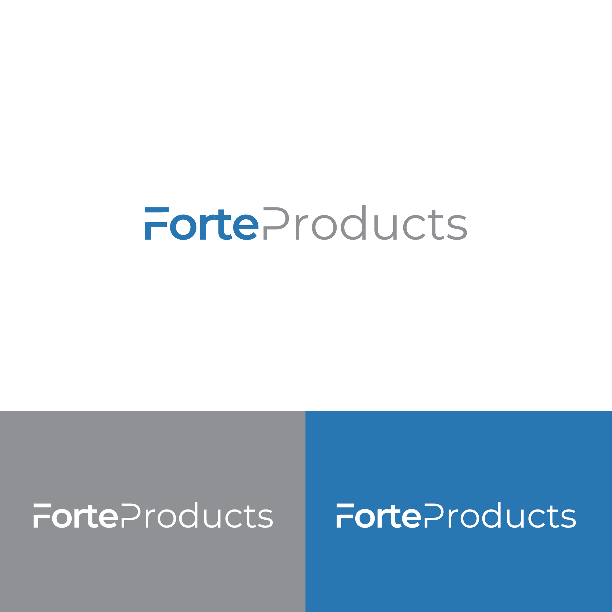 Logo Design by Maxo-Biz for Forte Products | Design #33778304
