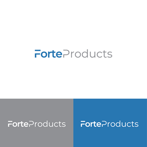 Logo Design by Maxo-Biz for Forte Products | Design: #33778304