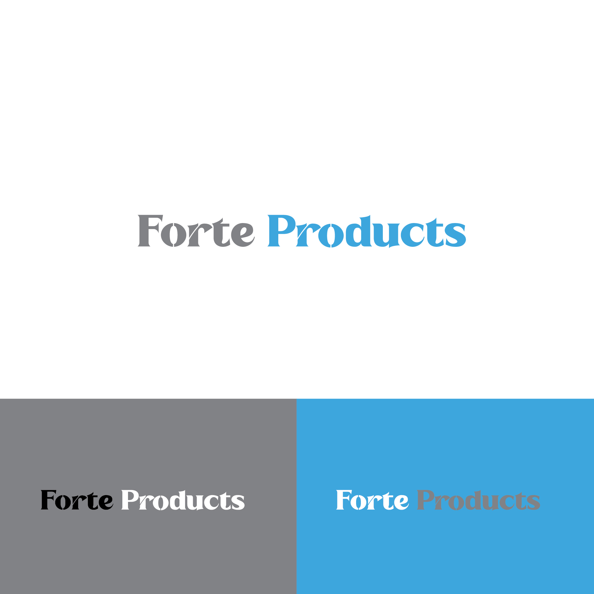 Logo-Design von Maxo-Biz für Forte Products | Design #33778305