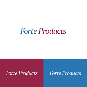 Logo Design by Maxo-Biz for Forte Products | Design: #33810311