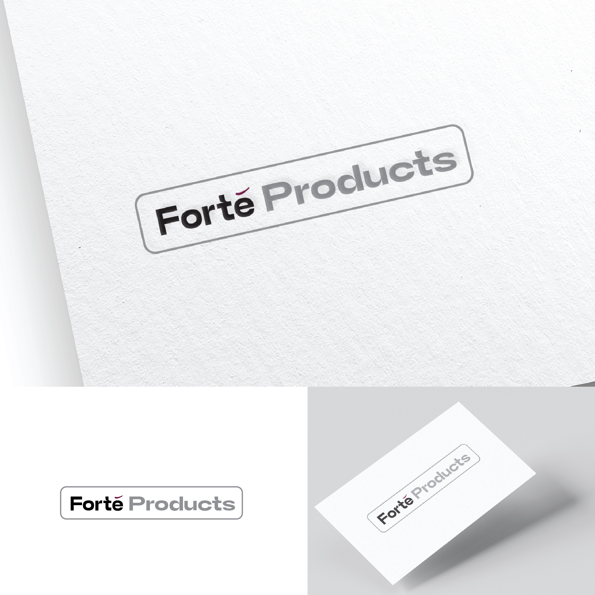 Logo-Design von Maxo-Biz für Forte Products | Design #33916566