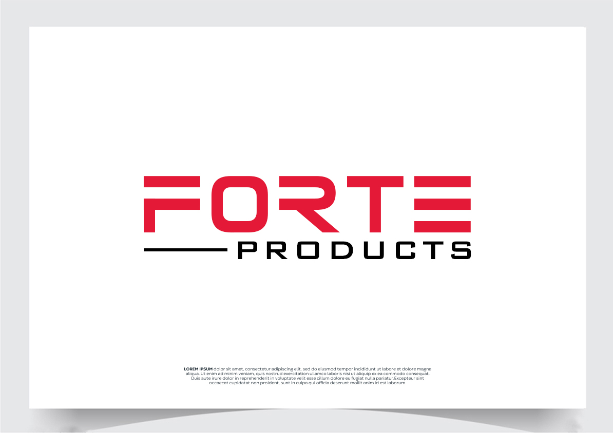Logo Design by Soonia for Forte Products | Design #33777367