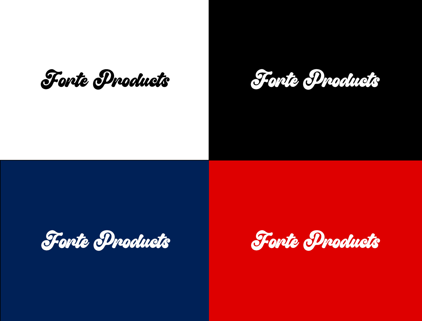 Diseño de Logo por Jahidul I para Forte Products | Diseño #33781423