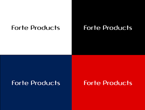 Logo-Design von Jahidul I für Forte Products | Design: #33781426