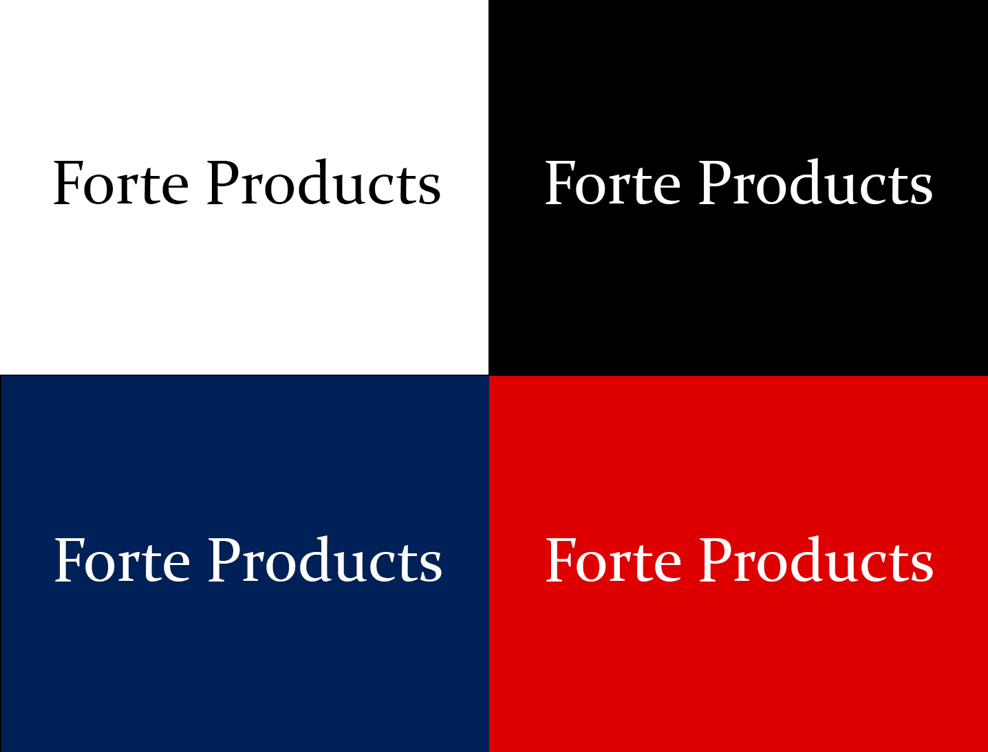 Logo-Design von Jahidul I für Forte Products | Design #33781437