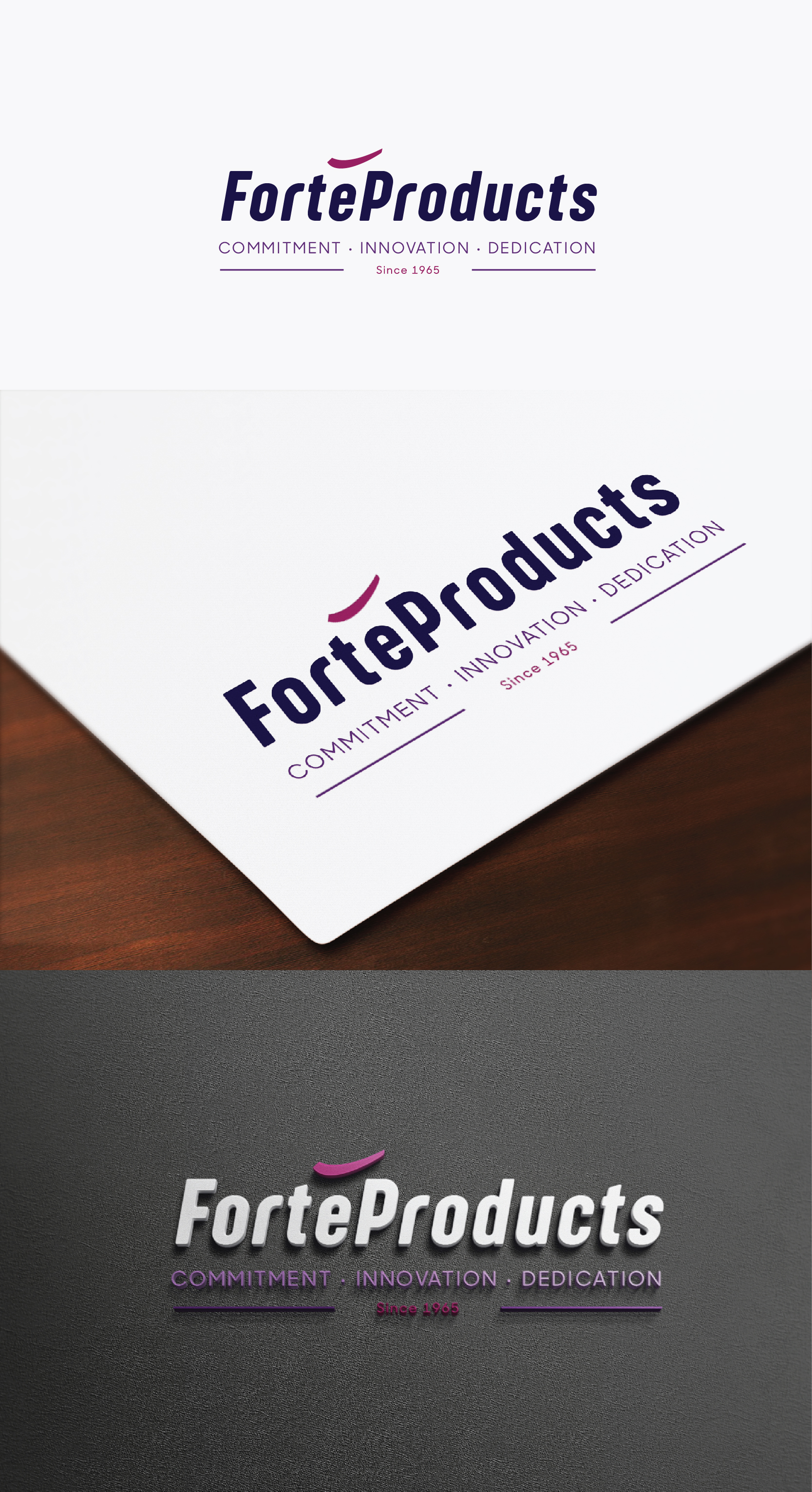 Logo Design by IMilenovic for Forte Products | Design #33776728