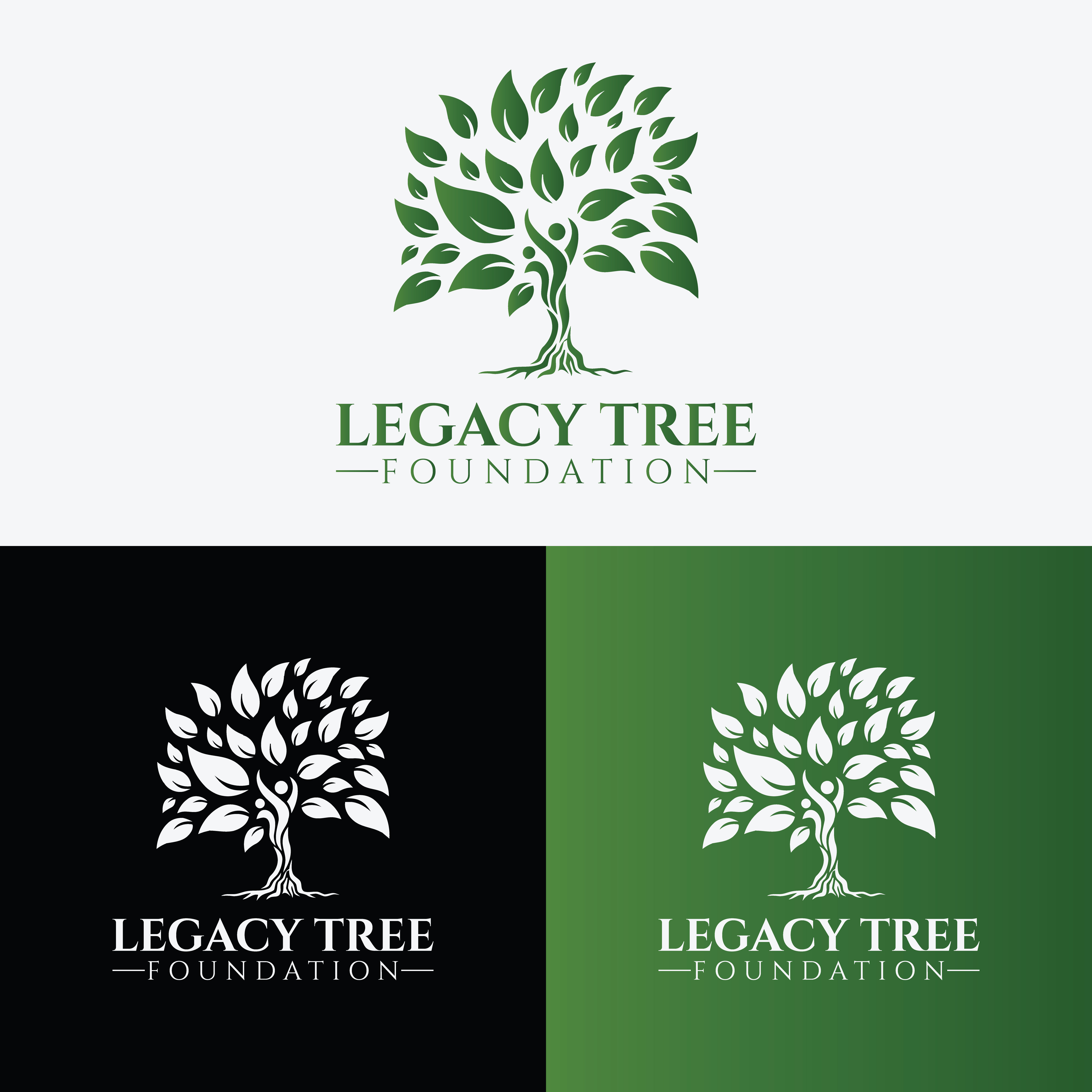Logo Design by Jazakallah Khair for LegacyTree Foundation | Design #33912949